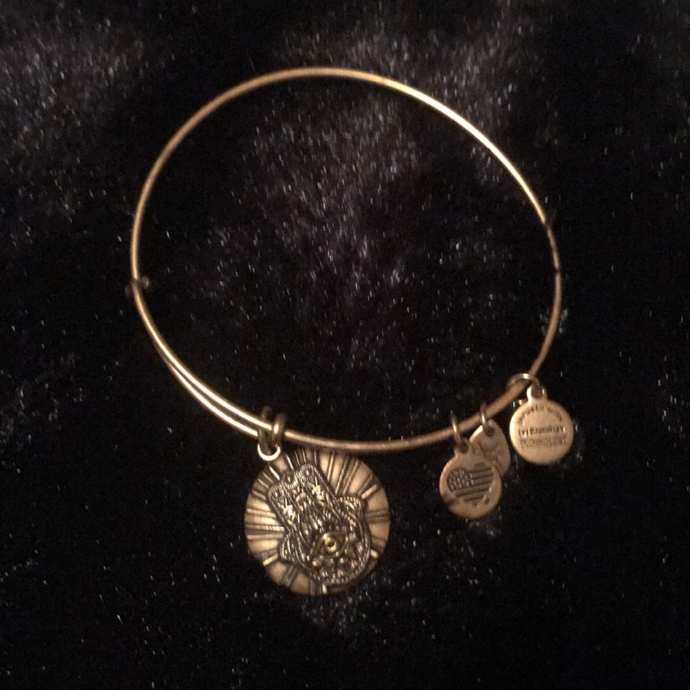 Alex and Ani gold bracelet